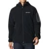 Columbia Tall Heights Hooded Softshell Jacket - Mens Black