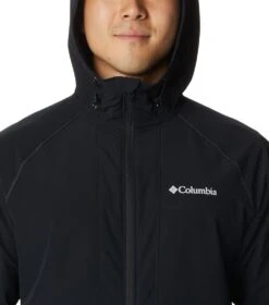 Columbia Tall Heights Hooded Softshell Jacket - Mens Black -Columbia Outfit Shop 1651676181 1975591 011 4