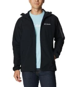 Columbia Tall Heights Hooded Softshell Jacket - Mens Black -Columbia Outfit Shop 1651676184 1975591 011 7