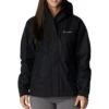 Columbia Hikebound Rain Jacket - Womens Black