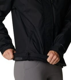 Columbia Hikebound Rain Jacket - Womens Black -Columbia Outfit Shop 1651676223 1989251 010 6