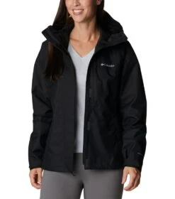 Columbia Hikebound Rain Jacket - Womens Black -Columbia Outfit Shop 1651676224 1989251 010 7