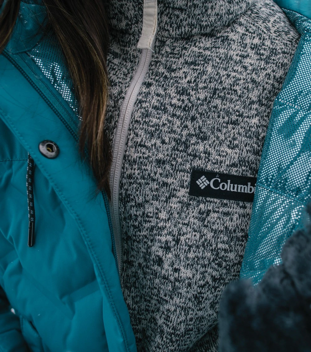 Columbia Sweater Weather Fleece Full Zip Jacket - Womens Chalk Heather 9 Columbia Sweater Weather Fleece Full Zip Jacket - Womens Chalk Heather - Image 7