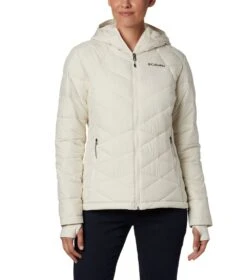 Columbia Heavenly Insulated Hooded Jacket - Womens Chalk