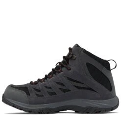 Columbia Crestwood Waterproof Mid Hiking Shoes - Wide Fit - Mens Black / Charcoal -Columbia Outfit Shop 1652198736 1765382 014 3