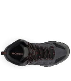 Columbia Crestwood Waterproof Mid Hiking Shoes - Wide Fit - Mens Black / Charcoal -Columbia Outfit Shop 1652198742 1765382 014 8