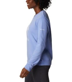 Columbia Columbia Trek Graphic Crew Sweatshirt - Womens Serenity Stacked Gem -Columbia Outfit Shop 1652433964 1959861 567 3