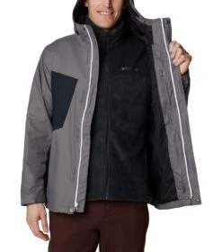 Columbia Tunnel Falls 3-in-1 Interchange Jacket - Mens City Grey / Black -Columbia Outfit Shop 1652442724 1960611 023 5