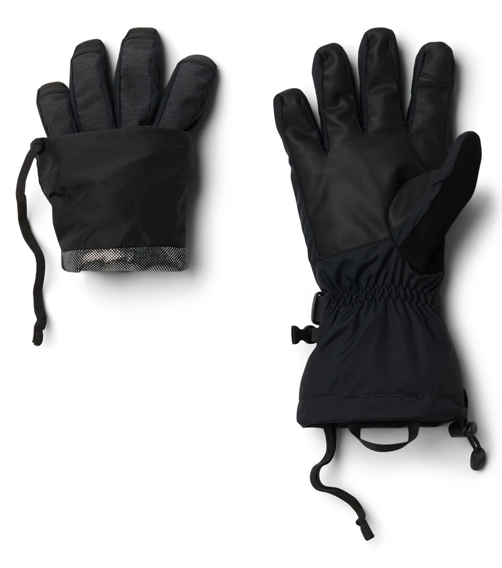 Columbia Bugaboo II Omni-Heat Ski Gloves - Womens Black Cross Dye / Black 4 Columbia Bugaboo II Omni-Heat Ski Gloves - Womens Black Cross Dye / Black - Image 2