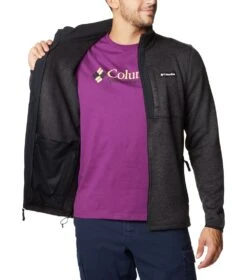 Columbia Sweater Weather Full Zip Fleece Jacket - Mens Black Heather 13 Columbia Sweater Weather Full Zip Fleece Jacket - Mens Black Heather -Columbia Outfit Shop 1656092855 1954101 010 6