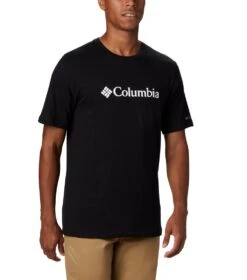 Columbia CSC Basic Logo S/S Tee - Mens Black -Columbia Outfit Shop 1665400987 1680051 010 4