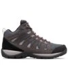 Columbia Redmond V2 Waterproof Mid Hiking Shoes - Mens Graphite / Red Jasper -Columbia Outfit Shop 1665401134 1865081 053 1
