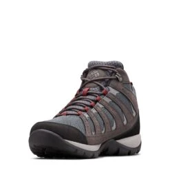 Columbia Redmond V2 Waterproof Mid Hiking Shoes - Mens Graphite / Red Jasper -Columbia Outfit Shop 1665401138 1865081 053 4