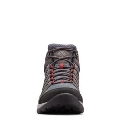 Columbia Redmond V2 Waterproof Mid Hiking Shoes - Mens Graphite / Red Jasper -Columbia Outfit Shop 1665401139 1865081 053 5