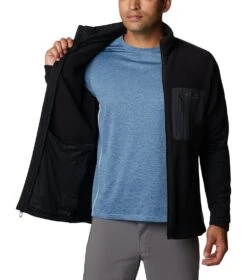 Columbia Titan Pass 2.0 II Fleece Jacket - Mens Black -Columbia Outfit Shop 1665401181 1866421 010 5