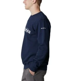 Columbia Logo Fleece Crew - Mens Collegiate Navy / CSC Branded Logo -Columbia Outfit Shop 1665401188 1884931 468 3