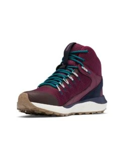 Columbia Trailstorm Waterproof Mid Shoes - Womens Marionberry / Deep Water -Columbia Outfit Shop 1665401360 1938901 616 4