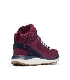 Columbia Trailstorm Waterproof Mid Shoes - Womens Marionberry / Deep Water -Columbia Outfit Shop 1665401363 1938901 616 7
