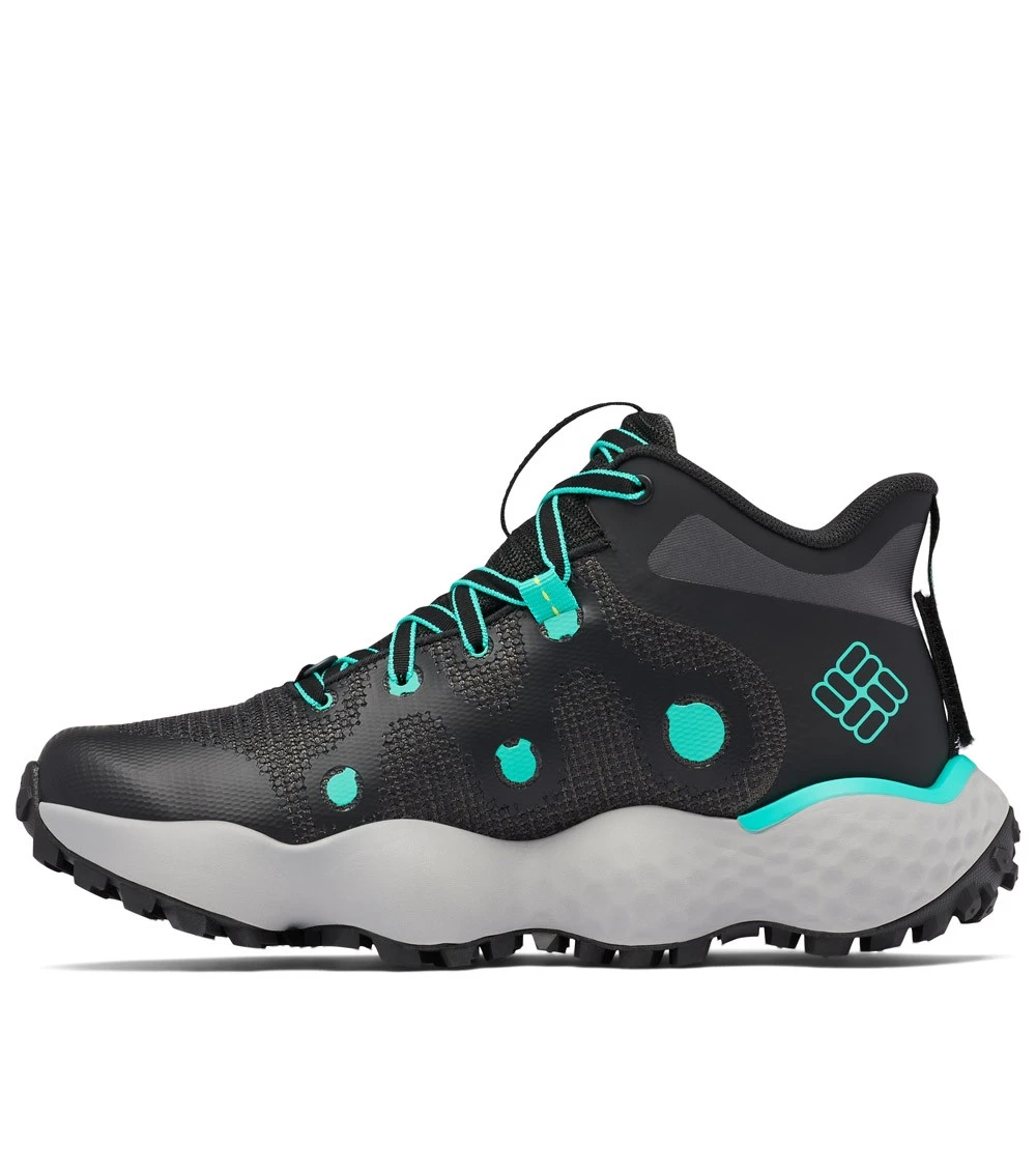 Columbia Escape Thrive Endure Hiking Shoes - Womens Black / Electric Turquoise 5 Columbia Escape Thrive Endure Hiking Shoes - Womens Black / Electric Turquoise - Image 3
