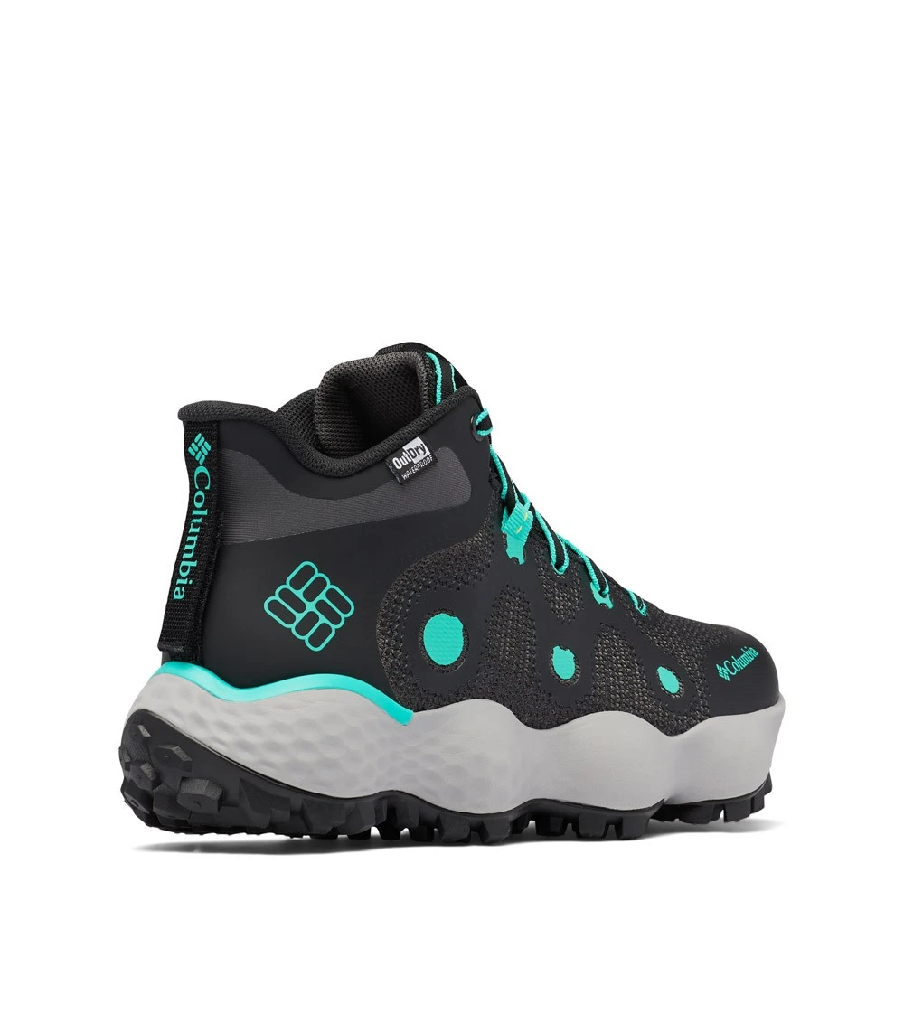 Columbia Escape Thrive Endure Hiking Shoes - Womens Black / Electric Turquoise 9 Columbia Escape Thrive Endure Hiking Shoes - Womens Black / Electric Turquoise - Image 7