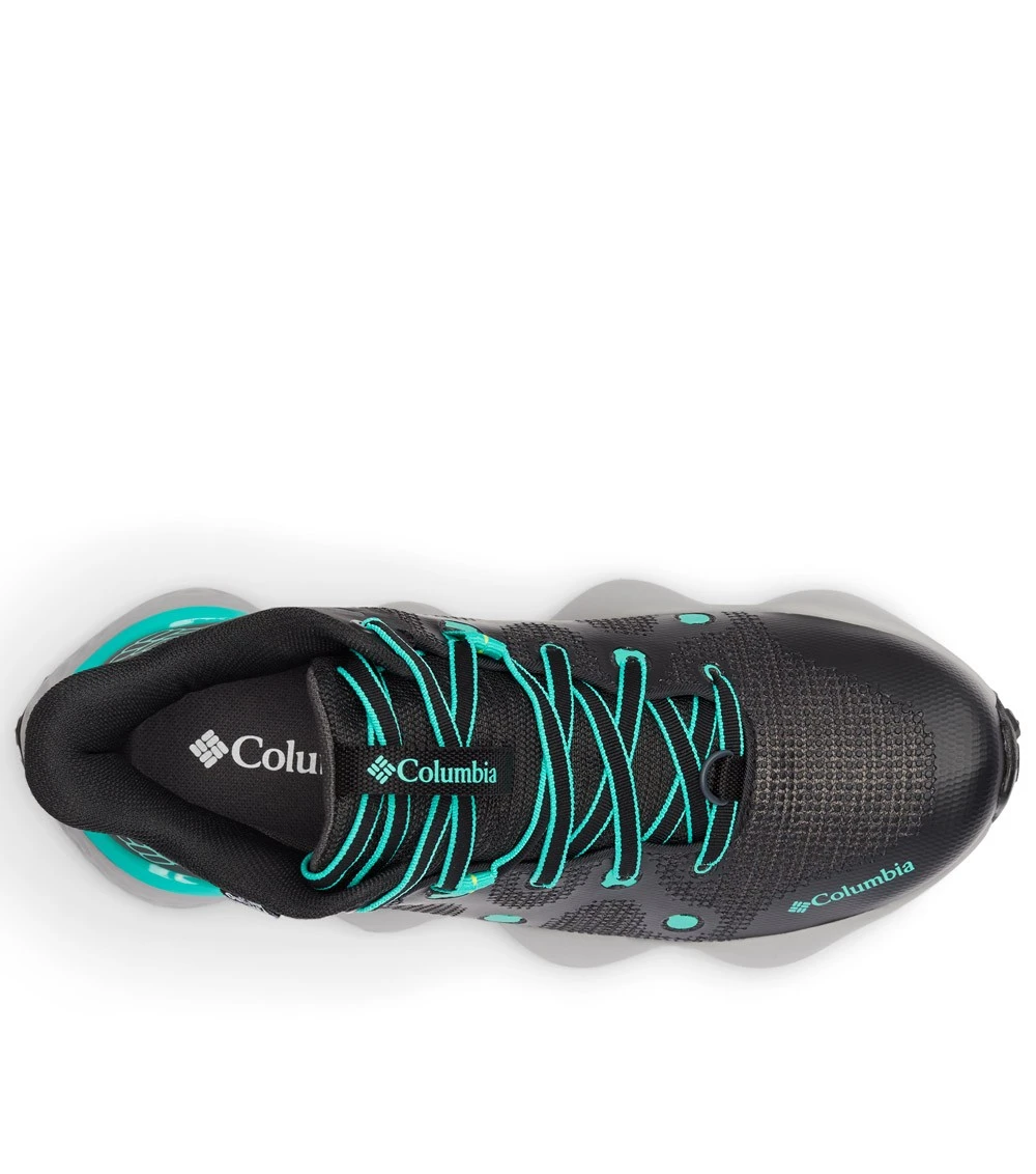 Columbia Escape Thrive Endure Hiking Shoes - Womens Black / Electric Turquoise 10 Columbia Escape Thrive Endure Hiking Shoes - Womens Black / Electric Turquoise - Image 8