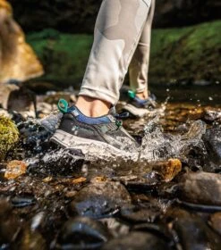 Columbia Hatana Max OutDry Hiking Shoes - Womens Dark Grey / Electric Turquoise -Columbia Outfit Shop 1665401472 1982321 089 11