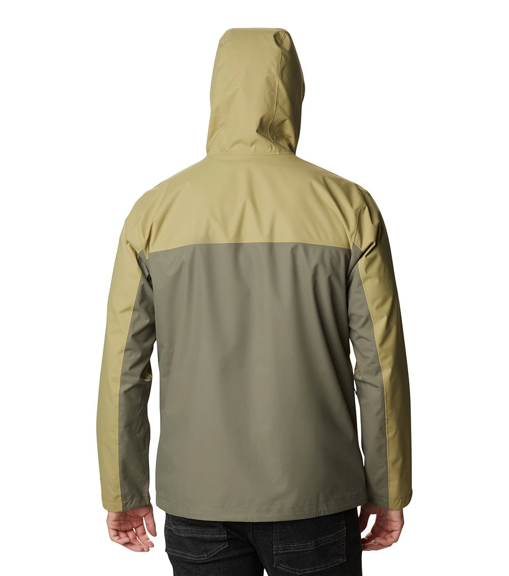Columbia Hikebound Rain Jacket - Mens Savory / Stone Green 4 Columbia Hikebound Rain Jacket - Mens Savory / Stone Green - Image 2