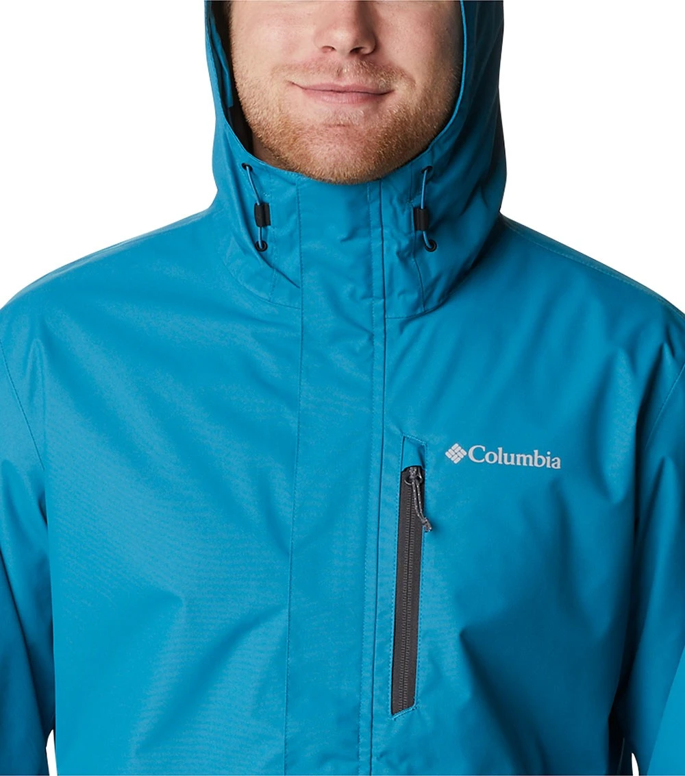 Columbia Hikebound Rain Jacket - Mens Deep Marine 6 Columbia Hikebound Rain Jacket - Mens Deep Marine - Image 4