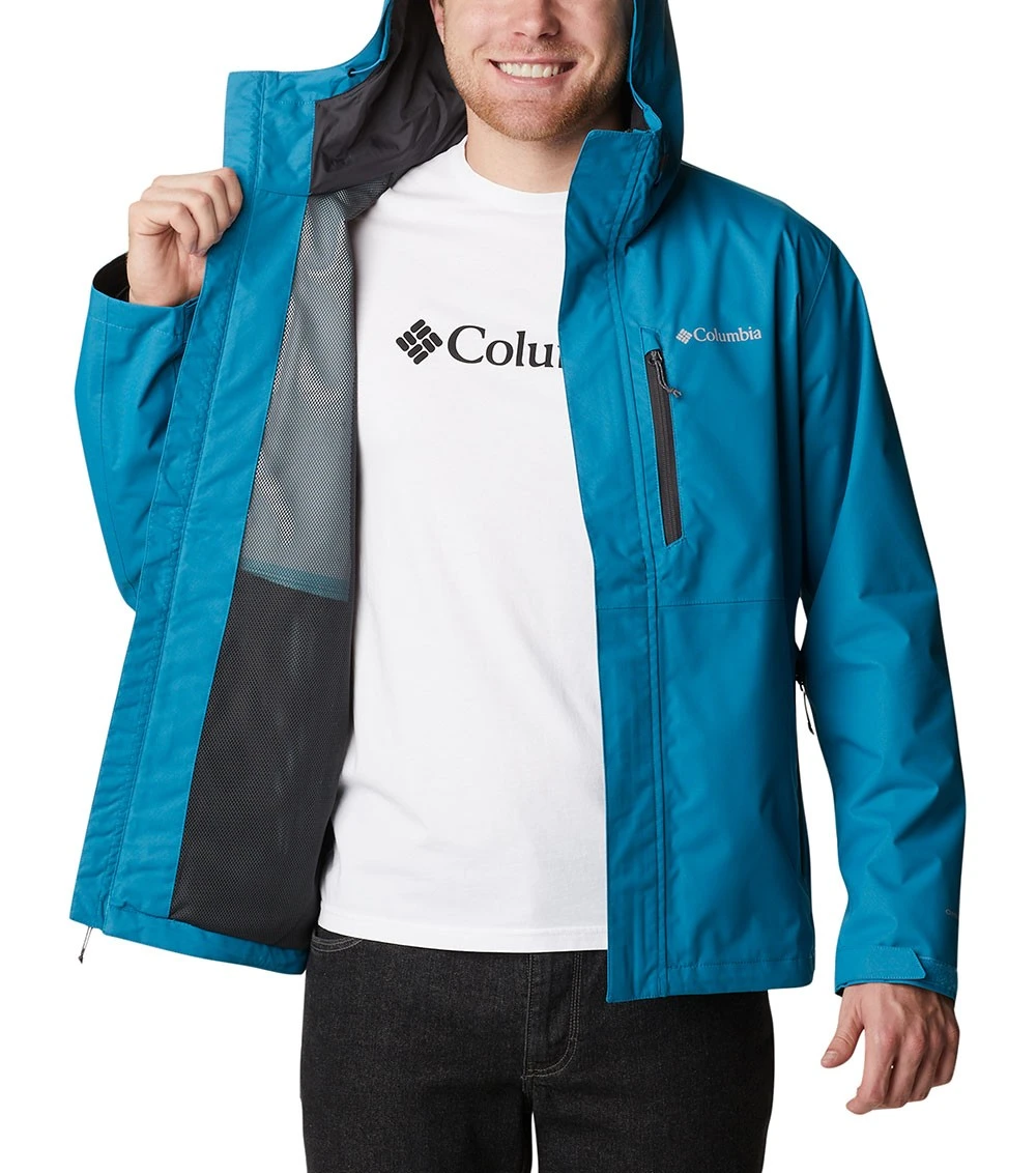 Columbia Hikebound Rain Jacket - Mens Deep Marine 7 Columbia Hikebound Rain Jacket - Mens Deep Marine - Image 5