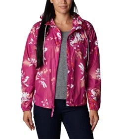 Columbia Flash Challenger Novelty Windbreaker Jacket - Womens Wild Fuchsia Daisy Party Print 13 Columbia Flash Challenger Novelty Windbreaker Jacket - Womens Wild Fuchsia Daisy Party Print -Columbia Outfit Shop 1665401627 1989501 665 6