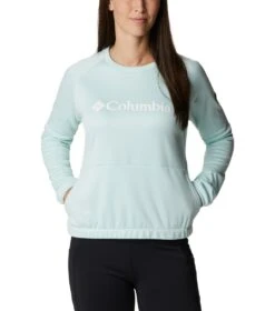 Columbia Windgates Crew Sweatshirt - Womens Icy Morn