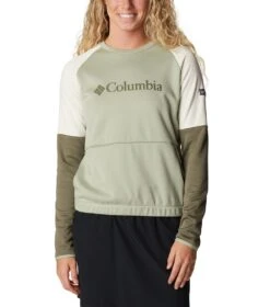 Columbia Windgates Crew Sweatshirt - Womens Safari