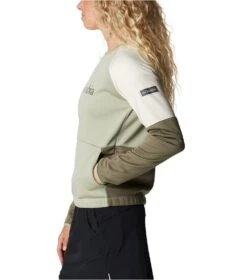 Columbia Windgates Crew Sweatshirt - Womens Safari -Columbia Outfit Shop 1665401683 1991791 348 3