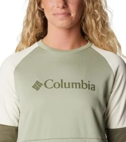 Columbia Windgates Crew Sweatshirt - Womens Safari -Columbia Outfit Shop 1665401684 1991791 348 4