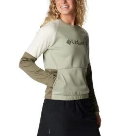 Columbia Windgates Crew Sweatshirt - Womens Safari -Columbia Outfit Shop 1665401686 1991791 348 5