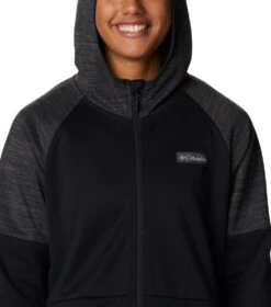 Columbia Windgates Full Zip Fleece Jacket - Womens Black / Black Heather 13 Columbia Windgates Full Zip Fleece Jacket - Womens Black / Black Heather -Columbia Outfit Shop 1665401696 1991801 010 4