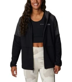 Columbia Windgates Full Zip Fleece Jacket - Womens Black / Black Heather 15 Columbia Windgates Full Zip Fleece Jacket - Womens Black / Black Heather -Columbia Outfit Shop 1665401698 1991801 010 6