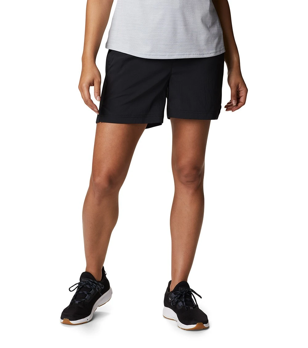 Columbia On The Go Lightweight Shorts - Womens Black 3 Columbia On The Go Lightweight Shorts - Womens Black