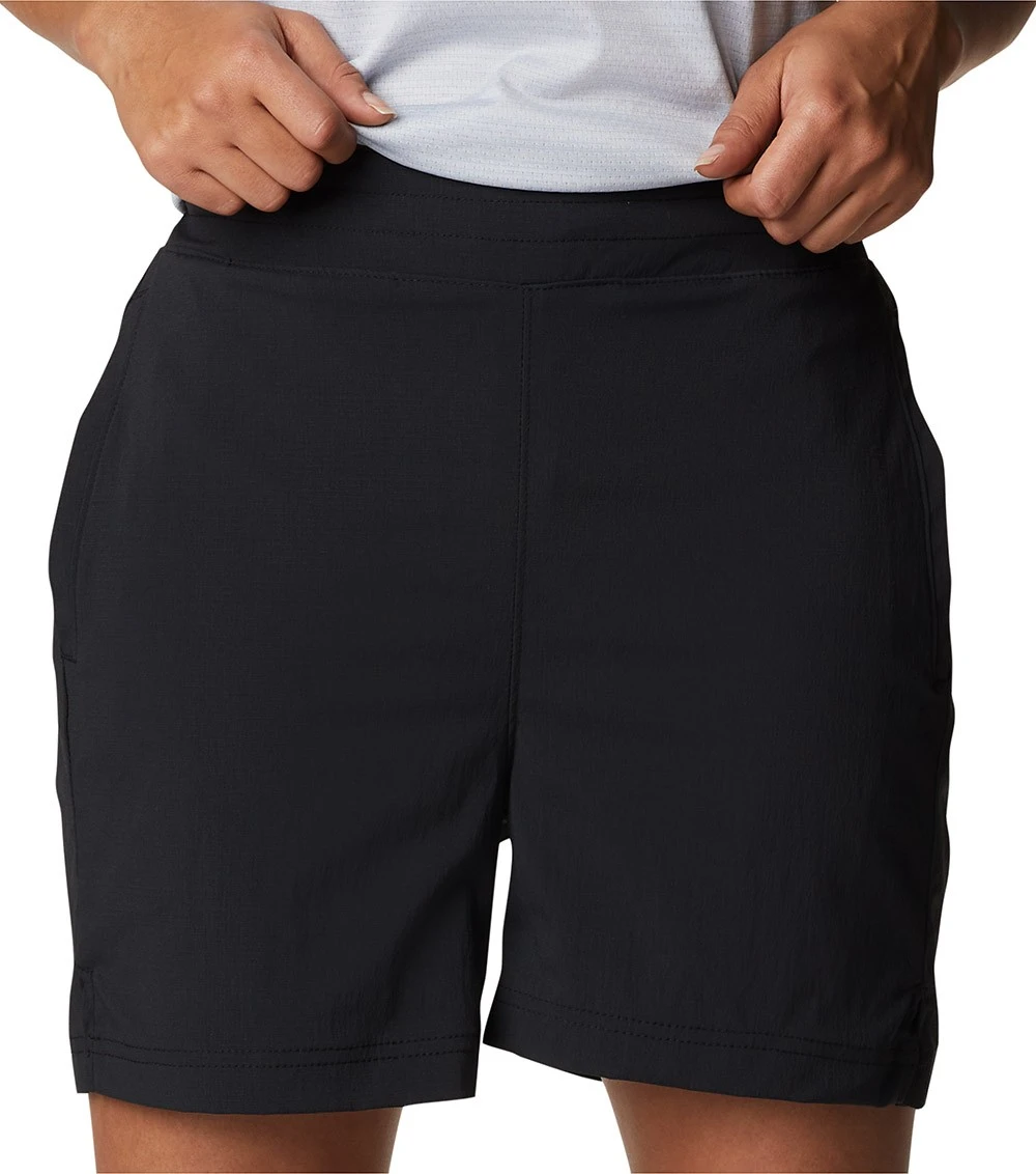 Columbia On The Go Lightweight Shorts - Womens Black 6 Columbia On The Go Lightweight Shorts - Womens Black - Image 4