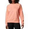 Columbia Columbia Lodge French Terry Crew Sweatshirt - Womens Coral Reef -Columbia Outfit Shop 1665401728 1992441 879 1