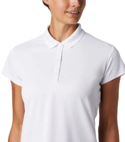 Columbia PFG Innisfree S/S Polo - Womens White -Columbia Outfit Shop 1665401789 FL6087 100 3