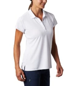 Columbia PFG Innisfree S/S Polo - Womens White -Columbia Outfit Shop 1665401791 FL6087 100 5