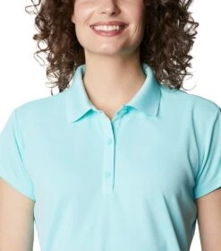 Columbia PFG Innisfree S/S Polo - Womens Gulf Stream -Columbia Outfit Shop 1665401796 FL6087 500 4