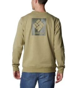 Columbia Logo Fleece Crew - Mens Savory Heather -Columbia Outfit Shop 1666027403 1884931 328 2