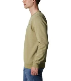 Columbia Logo Fleece Crew - Mens Savory Heather -Columbia Outfit Shop 1666027404 1884931 328 3