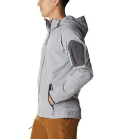 Columbia Tall Heights Hooded Softshell Jacket - Mens Columbia Grey -Columbia Outfit Shop 1666092045 1975591 039 3
