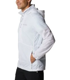 Columbia Alpine Chill Windbreaker Jacket - Mens White / Columbia Grey Stripe -Columbia Outfit Shop 1666177875 1988701 100 3