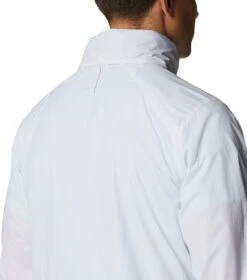 Columbia Alpine Chill Windbreaker Jacket - Mens White / Columbia Grey Stripe -Columbia Outfit Shop 1666177879 1988701 100 6