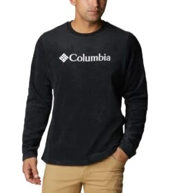 Columbia Steens Mountain Fleece Crew - Mens Black