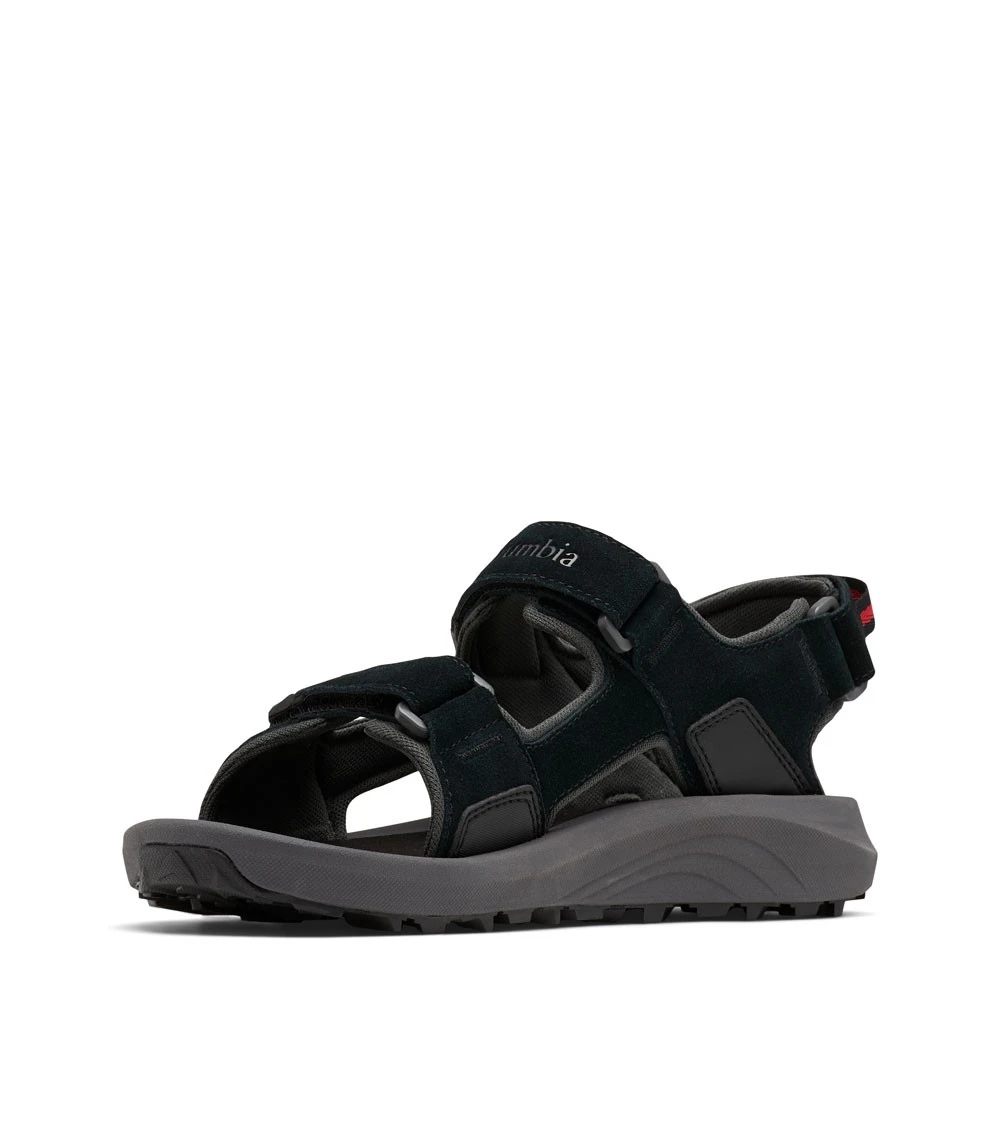 Columbia Trailstorm Hiker 3-Strap Sandal - Mens Black / Dark Grey 6 Columbia Trailstorm Hiker 3-Strap Sandal - Mens Black / Dark Grey - Image 4